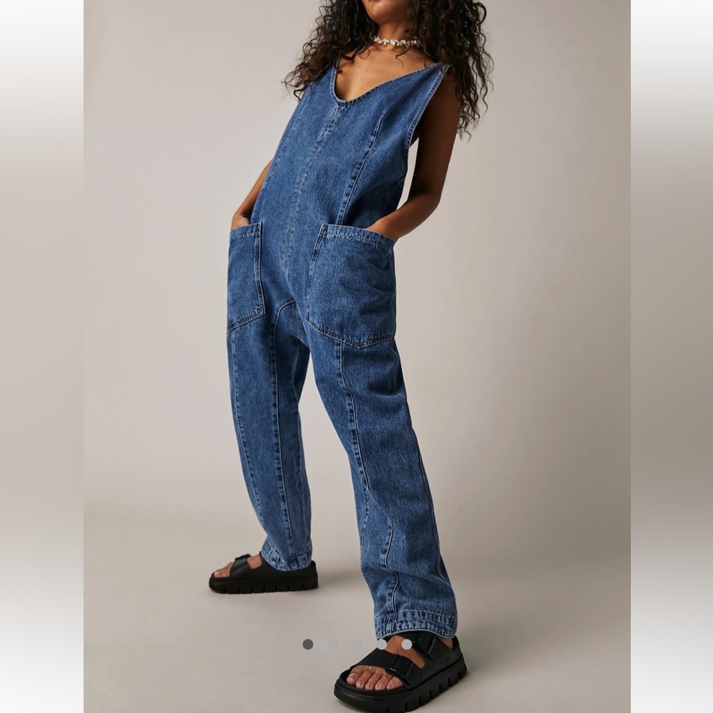 Free People High Roller Jumpsuit
